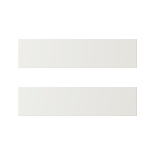 Two white rectangular panels; part of STENSUND series. Simple, clean design.