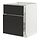 Select colour variation: white/Nickebo matte anthracite