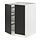 Select colour variation: white/Nickebo matte anthracite