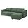 Select colour variation: with chaise/Knäbäck gray-green