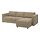Select colour variation: with chaise/Johanneshov brown-beige