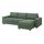 Select colour variation: with wide armrests/Knäbäck gray-green