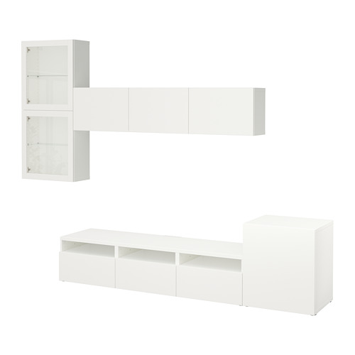 BESTÅ, TV storage combination with drawer rail, soft close. 1 of 13 open dialog