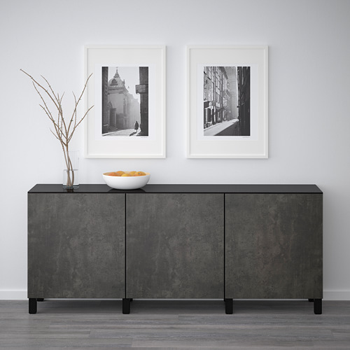 BESTÅ, mueble sala con puertas. 2 de 4 abrir diálogo