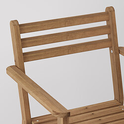 Measurement Illustration - ASKHOLMEN outdoor armchair 