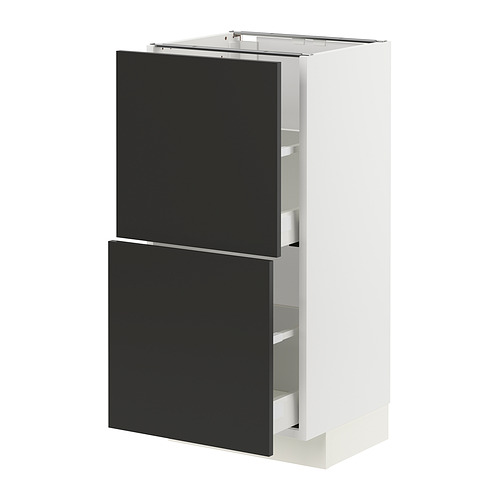 METOD / MAXIMERA, base cabinet with 2 drawers. 1 of 4 open dialog
