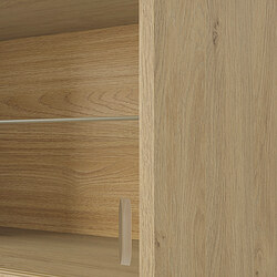 Measurement Illustration - KNOXHULT wall cabinet with sliding doors