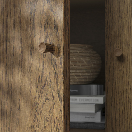 Measurement Illustration - TONSTAD cabinet with doors