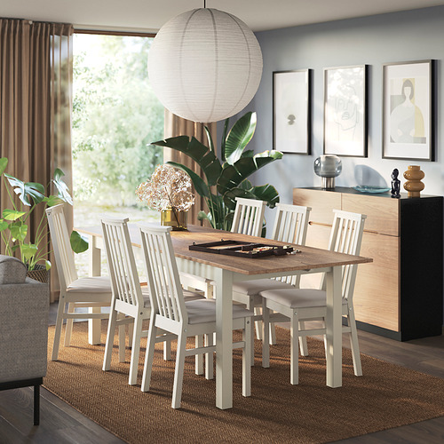 ÅLHULT, extendable dining table. 3 of 6 open dialog
