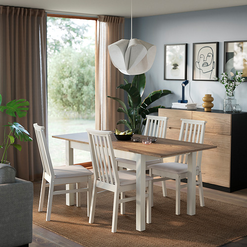 ÅLHULT, extendable dining table. 3 of 6 open dialog