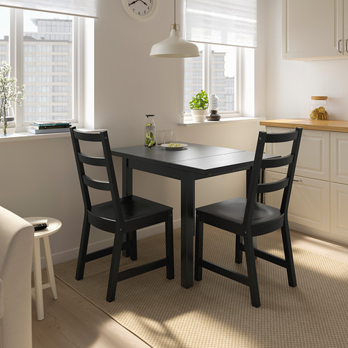 NORDVIKEN, drop-leaf dining table. 3 of 7 open dialog