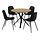 Select colour variation: oak effect black/Bomstad black
