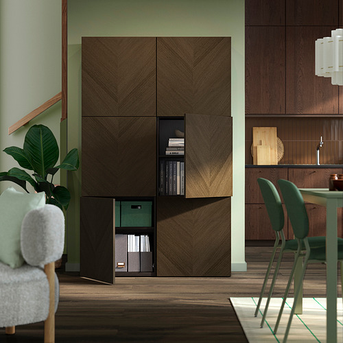BESTÅ, combinación almacenamiento+puertas. 2 de 5 abrir diálogo
