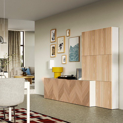 BESTÅ, combinación almacenamiento+puertas. 2 de 6 abrir diálogo