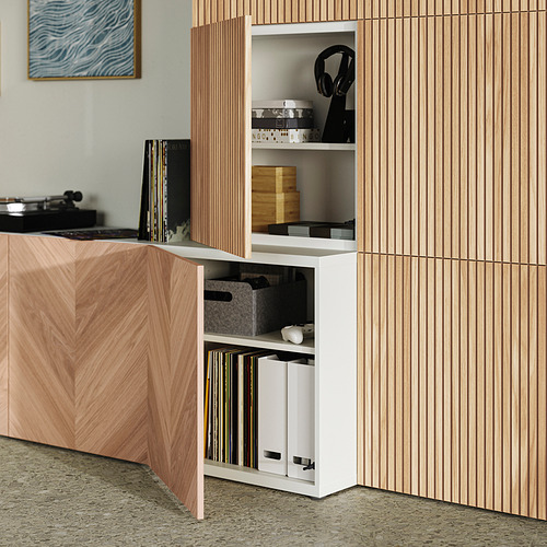 BESTÅ, combinación almacenamiento+puertas. 3 de 6 abrir diálogo