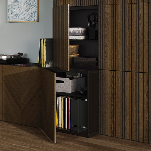 BESTÅ, combinación almacenamiento+puertas. 3 de 6 abrir diálogo