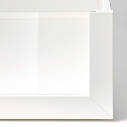 Measurement Illustration - KOMPLEMENT drawer with glass front