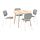 Select colour variation: ash veneer/white Tibbleby beige-gray