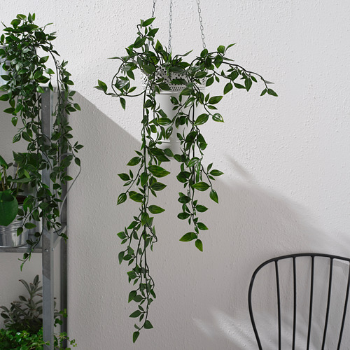 FEJKA, planta artificial en maceta. 2 de 7 abrir diálogo