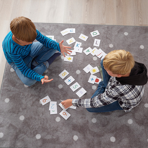 UNDERHÅLLA, cards with letters, numbers, signs. 3 of 6 open dialog