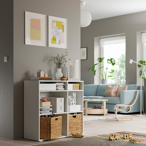 VIHALS, shelving unit with 4 shelves. 2 of 7 open dialog