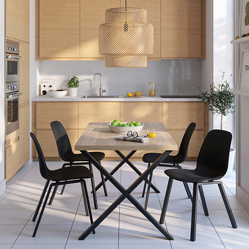 SKÅLSTA, dining table and 4 chairs. 2 of 6 open dialog