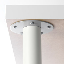 Measurement Illustration - OLOV leg, adjustable