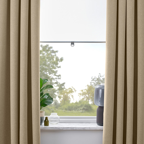 ROSENMANDEL, room darkening curtains, 1 pair. 5 of 12 open dialog
