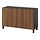 Select colour variation: Black-brown / LAPPVIKEN brown walnut effect
