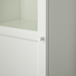 Measurement Illustration - BILLY/OXBERG bookcase whit extendable unit and glass door