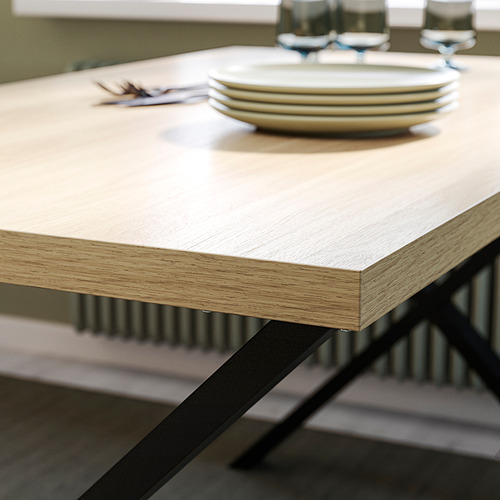 SKÅLSTA, dining table and 4 chairs. 3 of 6 open dialog