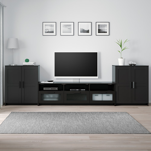 BRIMNES, TV storage combination. 2 of 6 open dialog