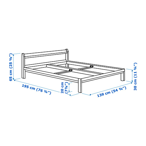 NEIDEN, estructura de cama. 5 de 5 abrir diálogo