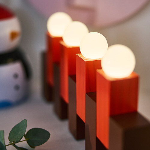 STRÅLA, adorno de mesa LED. 3 de 3 abrir diálogo