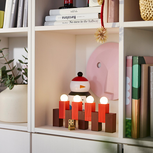 STRÅLA, adorno de mesa LED. 2 de 3 abrir diálogo