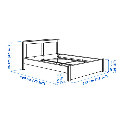 SONGESAND, bed Full. 6 of 6 open dialog