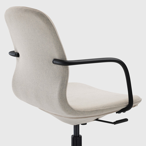 LÅNGFJÄLL, office chair with armrests. 4 of 9 open dialog