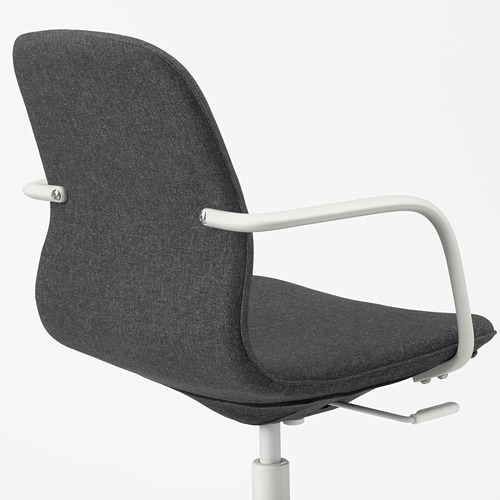 LÅNGFJÄLL, silla de trabajo con reposabrazos. 4 de 9 abrir diálogo