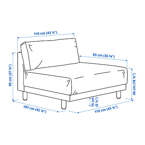 UPPÅKRA, 1.5-seat module. 8 of 8 open dialog