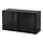 Select colour variation: Black-brown Glassvik / black clear glass