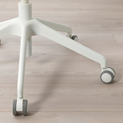 Measurement Illustration - HATTEFJÄLL office chair with armrests