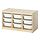 Select colour variation: light white stained pine/white, 36 5/8 "x17 3/8 "x20 1/2 "