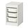 Select colour variation: white, 13 3/8x17 3/8 "x22 "