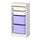 Select colour variation: white/lilac, 18 1/8x11 3/4 "x37 "