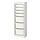 Select colour variation: white, 18 1/8x11 3/4 "x57 1/8 "