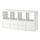 Select colour variation: with 2 doors/with 4 drawers white