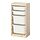 Select colour variation: light white stained pine/white, 17 3/8x11 3/4 "x35 7/8 "