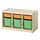 Select colour variation: Light orange / bright green