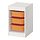 Select colour variation: white/light orange, 13 3/8x17 3/8 "x22 "