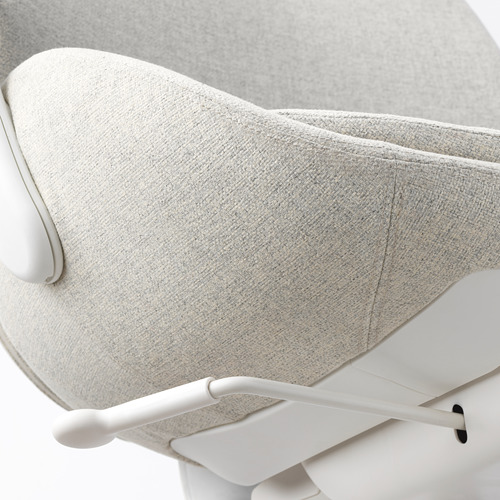 HATTEFJÄLL, office chair with armrests. 14 of 16 open dialog